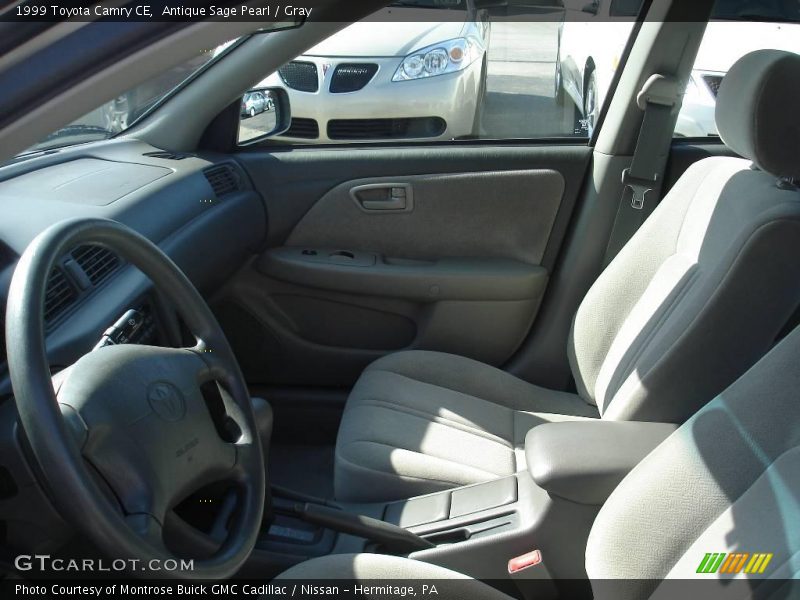 Antique Sage Pearl / Gray 1999 Toyota Camry CE