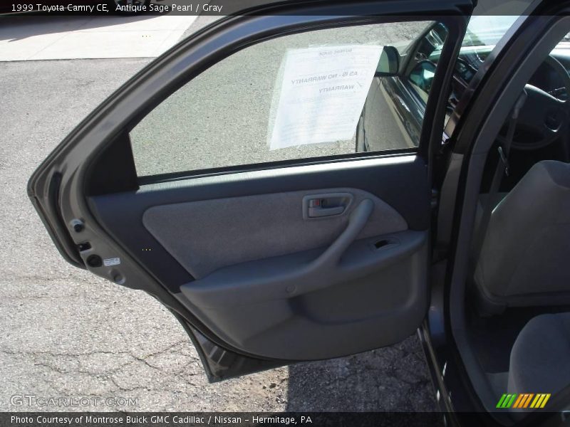 Antique Sage Pearl / Gray 1999 Toyota Camry CE