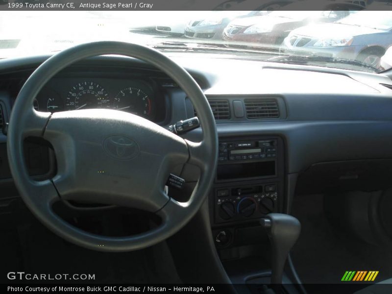 Antique Sage Pearl / Gray 1999 Toyota Camry CE