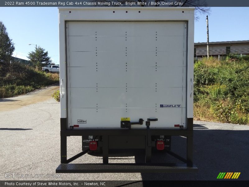 Bright White / Black/Diesel Gray 2022 Ram 4500 Tradesman Reg Cab 4x4 Chassis Moving Truck