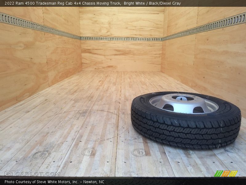 Bright White / Black/Diesel Gray 2022 Ram 4500 Tradesman Reg Cab 4x4 Chassis Moving Truck