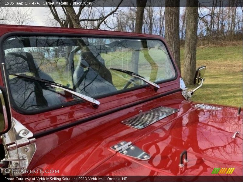  1985 CJ7 4x4 Garnet Metallic