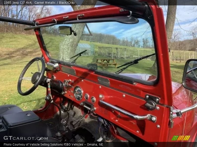 Dashboard of 1985 CJ7 4x4