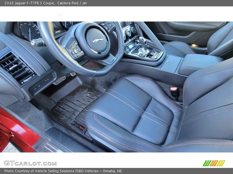 Caldera Red / Jet 2016 Jaguar F-TYPE S Coupe