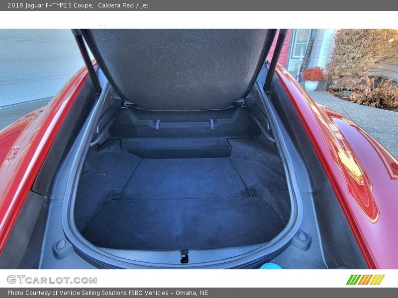  2016 F-TYPE S Coupe Trunk