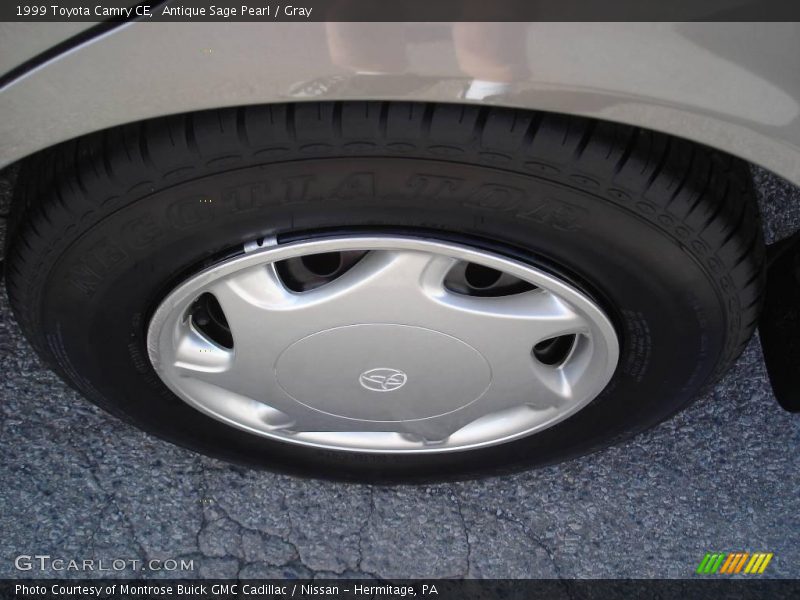 Antique Sage Pearl / Gray 1999 Toyota Camry CE