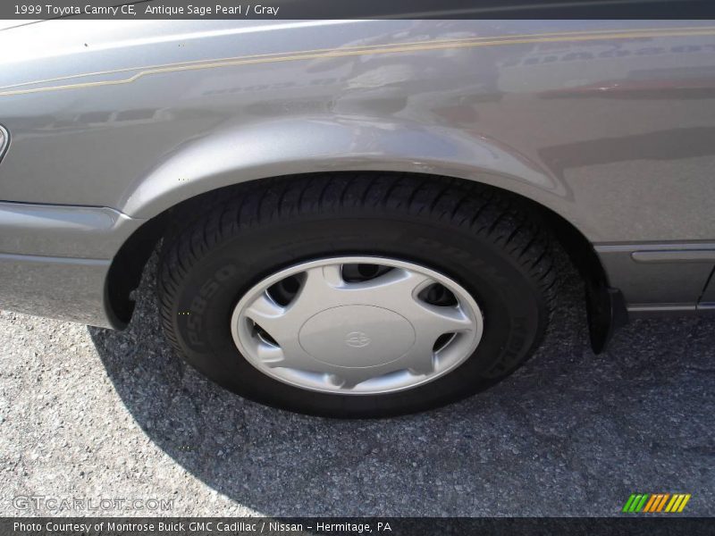 Antique Sage Pearl / Gray 1999 Toyota Camry CE