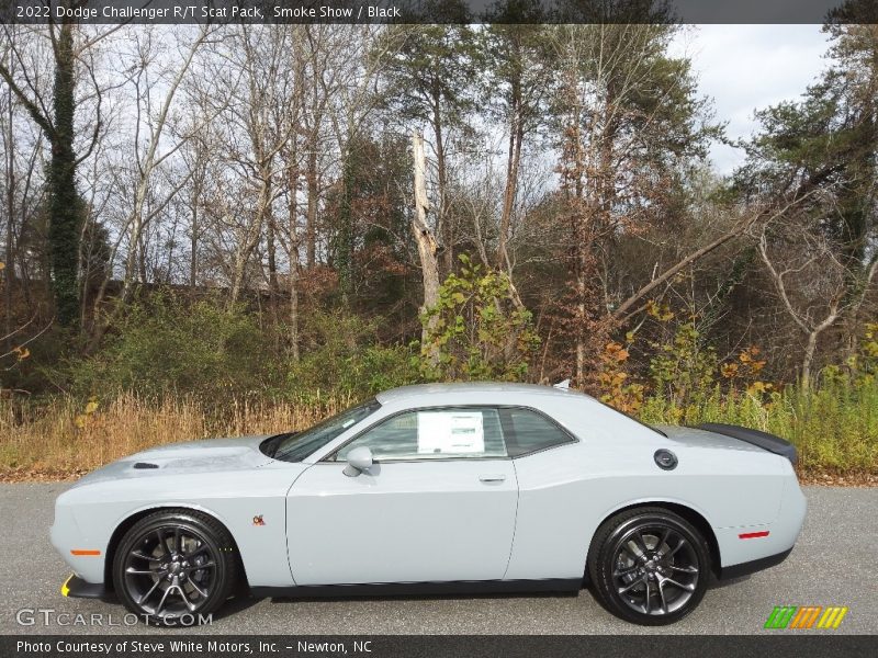 Smoke Show / Black 2022 Dodge Challenger R/T Scat Pack
