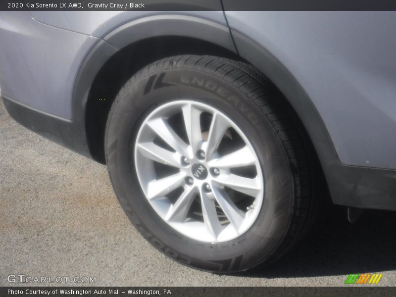 Gravity Gray / Black 2020 Kia Sorento LX AWD