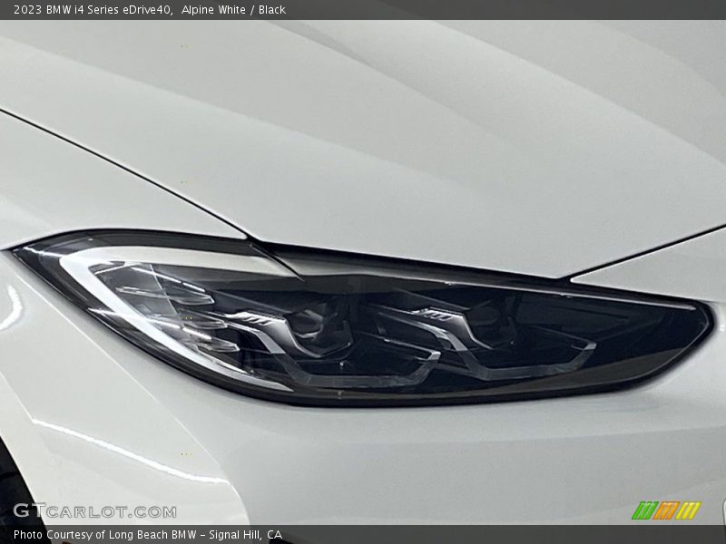 Alpine White / Black 2023 BMW i4 Series eDrive40