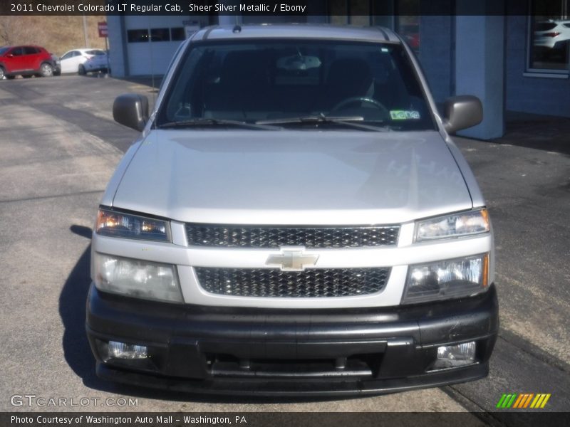 Sheer Silver Metallic / Ebony 2011 Chevrolet Colorado LT Regular Cab