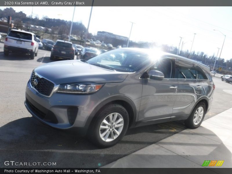 Gravity Gray / Black 2020 Kia Sorento LX AWD