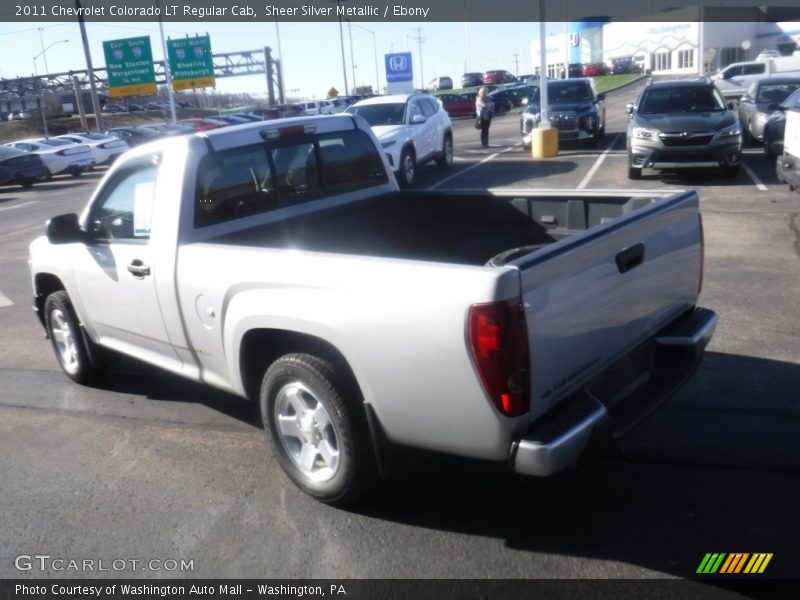 Sheer Silver Metallic / Ebony 2011 Chevrolet Colorado LT Regular Cab
