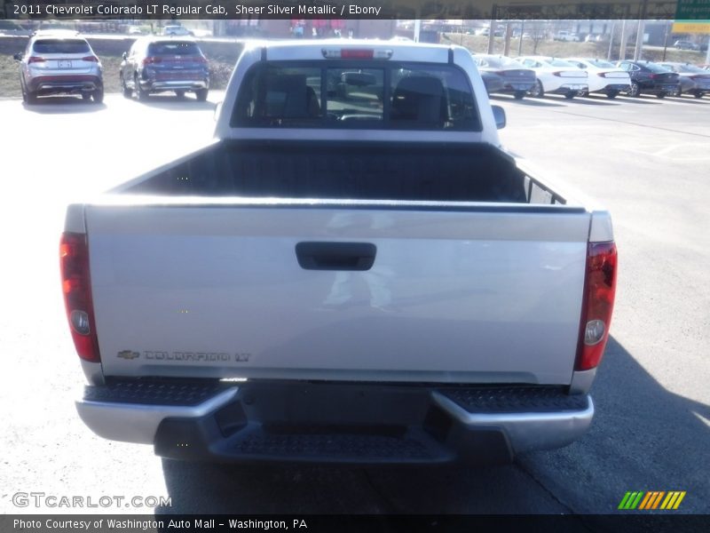 Sheer Silver Metallic / Ebony 2011 Chevrolet Colorado LT Regular Cab