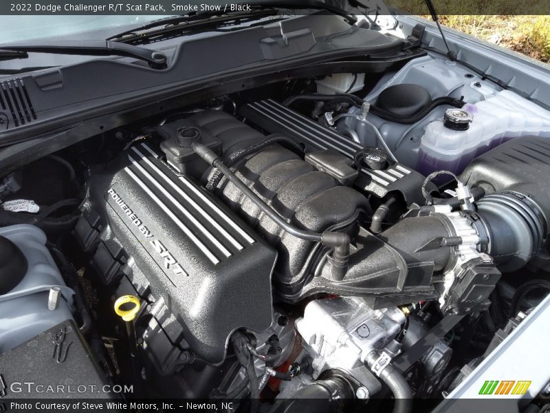 Smoke Show / Black 2022 Dodge Challenger R/T Scat Pack