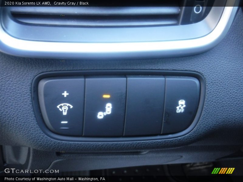 Gravity Gray / Black 2020 Kia Sorento LX AWD