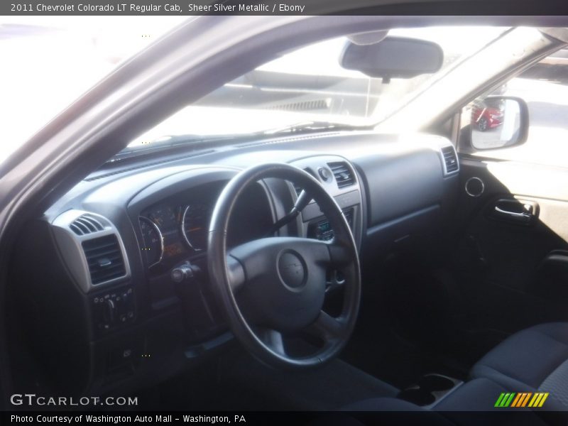 Sheer Silver Metallic / Ebony 2011 Chevrolet Colorado LT Regular Cab