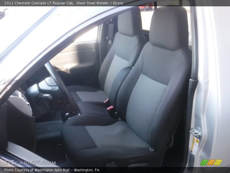 Sheer Silver Metallic / Ebony 2011 Chevrolet Colorado LT Regular Cab