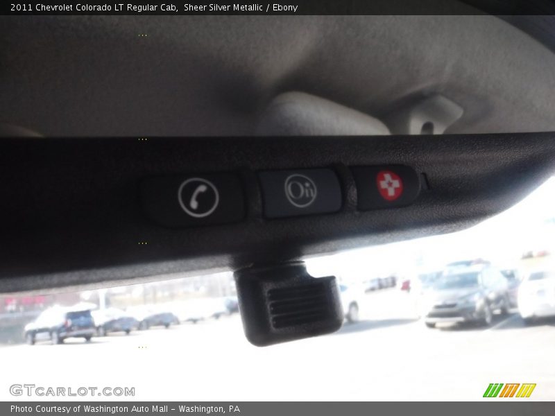 Sheer Silver Metallic / Ebony 2011 Chevrolet Colorado LT Regular Cab