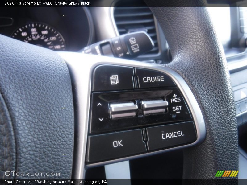 Gravity Gray / Black 2020 Kia Sorento LX AWD