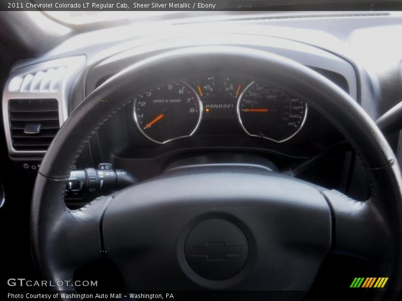 Sheer Silver Metallic / Ebony 2011 Chevrolet Colorado LT Regular Cab