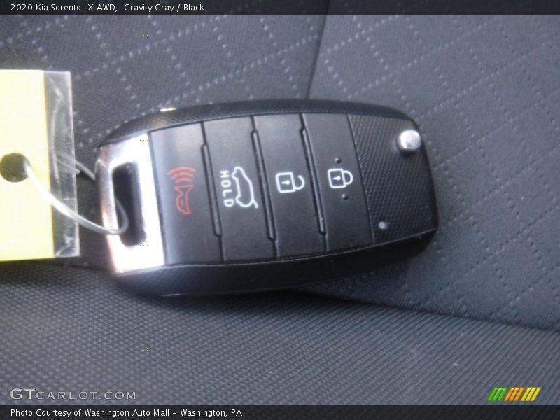 Gravity Gray / Black 2020 Kia Sorento LX AWD