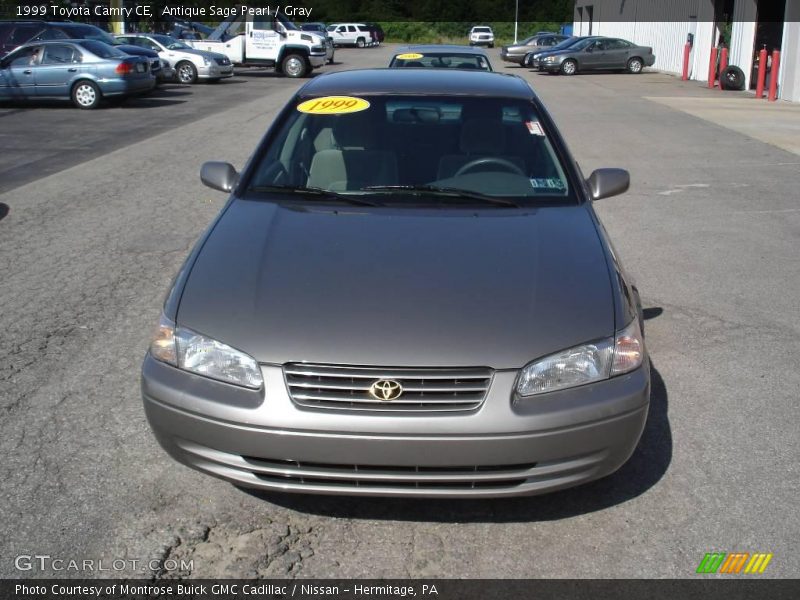 Antique Sage Pearl / Gray 1999 Toyota Camry CE