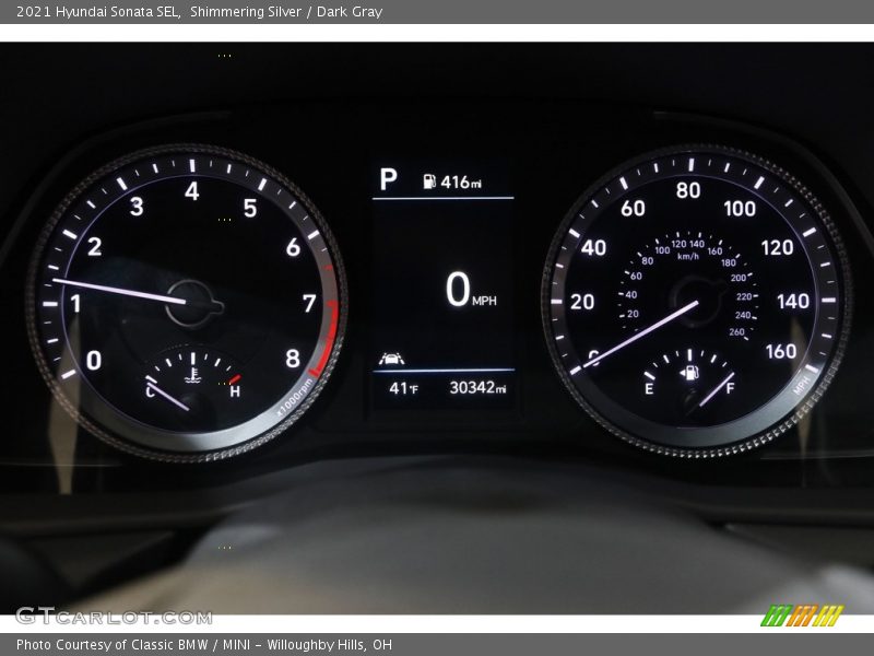  2021 Sonata SEL SEL Gauges