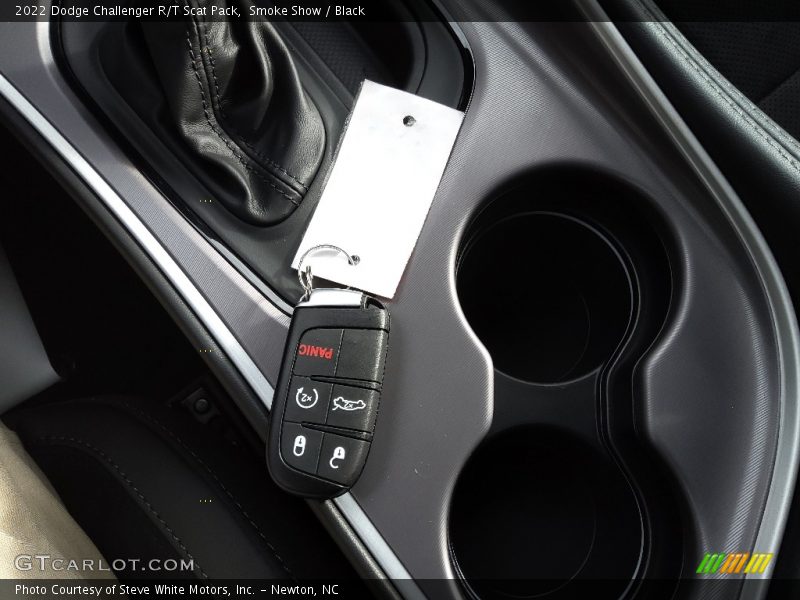Smoke Show / Black 2022 Dodge Challenger R/T Scat Pack