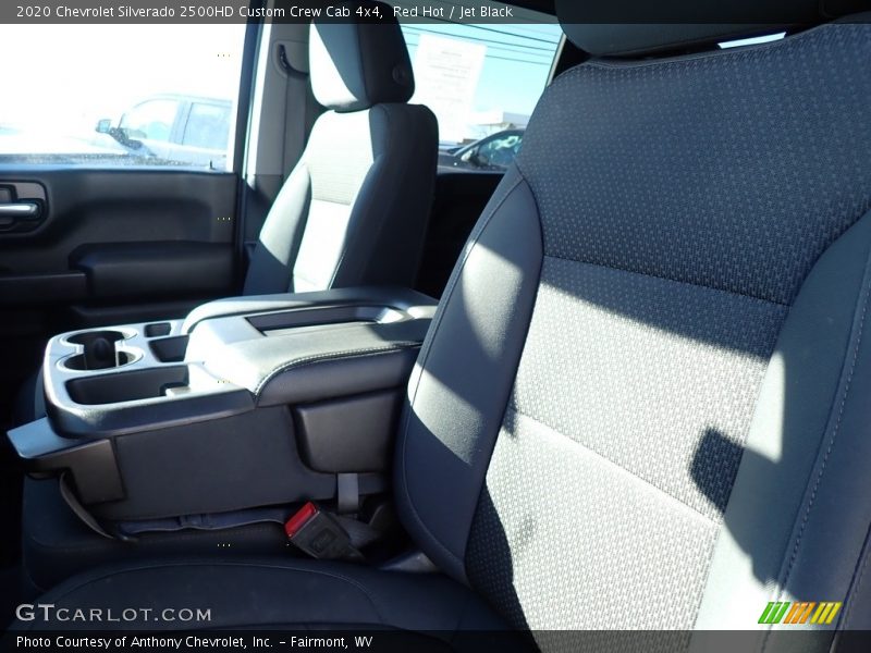 Red Hot / Jet Black 2020 Chevrolet Silverado 2500HD Custom Crew Cab 4x4