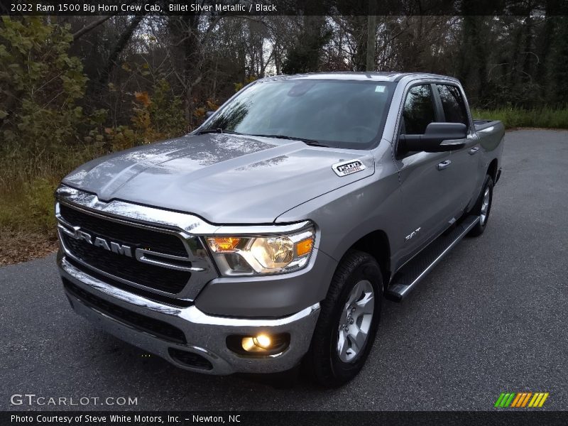 Billet Silver Metallic / Black 2022 Ram 1500 Big Horn Crew Cab