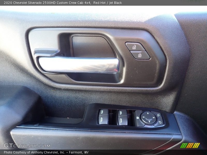 Red Hot / Jet Black 2020 Chevrolet Silverado 2500HD Custom Crew Cab 4x4