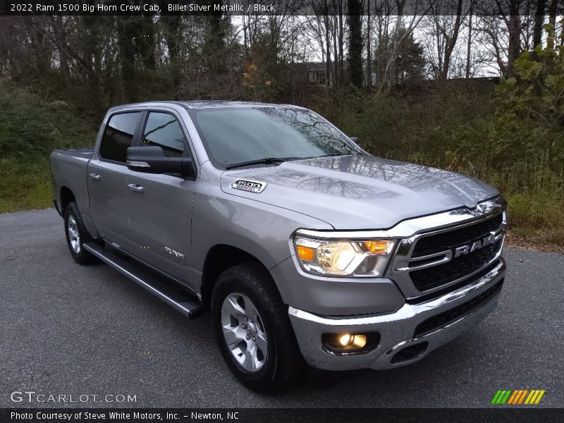 Billet Silver Metallic / Black 2022 Ram 1500 Big Horn Crew Cab