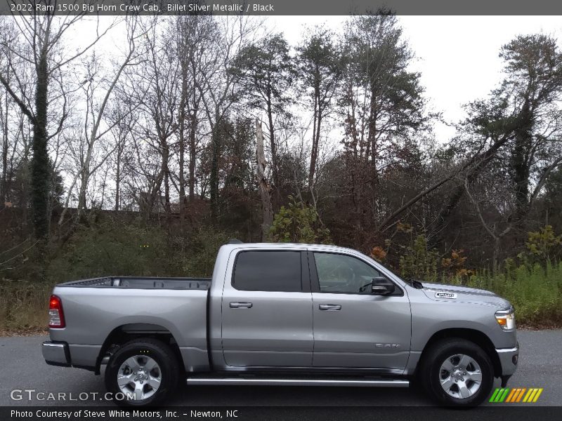 Billet Silver Metallic / Black 2022 Ram 1500 Big Horn Crew Cab
