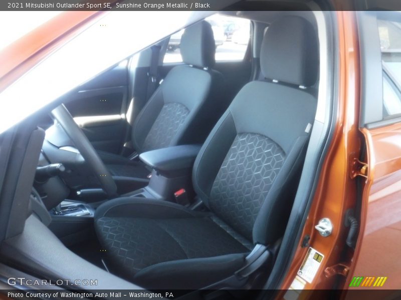Front Seat of 2021 Outlander Sport SE