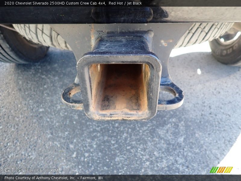 Red Hot / Jet Black 2020 Chevrolet Silverado 2500HD Custom Crew Cab 4x4