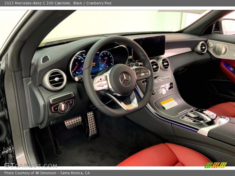 Dashboard of 2023 C 300 Cabriolet