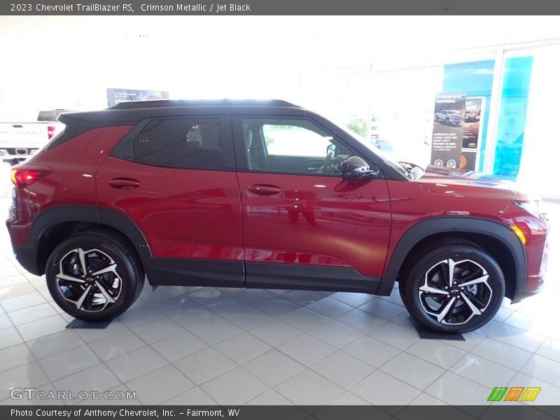 Crimson Metallic / Jet Black 2023 Chevrolet TrailBlazer RS