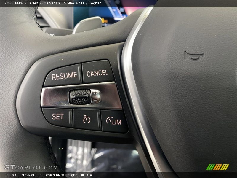 Alpine White / Cognac 2023 BMW 3 Series 330e Sedan