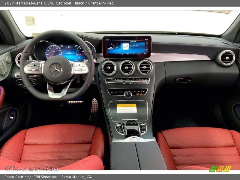 Dashboard of 2023 C 300 Cabriolet