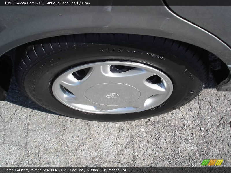 Antique Sage Pearl / Gray 1999 Toyota Camry CE