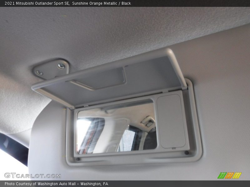 Sunshine Orange Metallic / Black 2021 Mitsubishi Outlander Sport SE