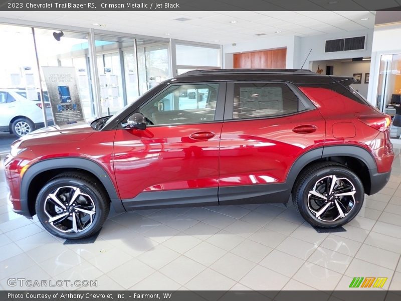 Crimson Metallic / Jet Black 2023 Chevrolet TrailBlazer RS