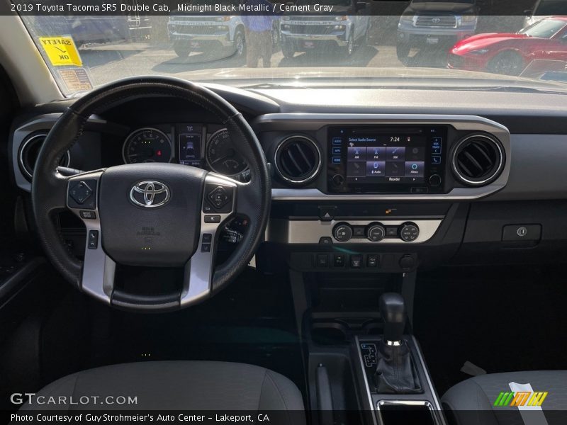 Dashboard of 2019 Tacoma SR5 Double Cab