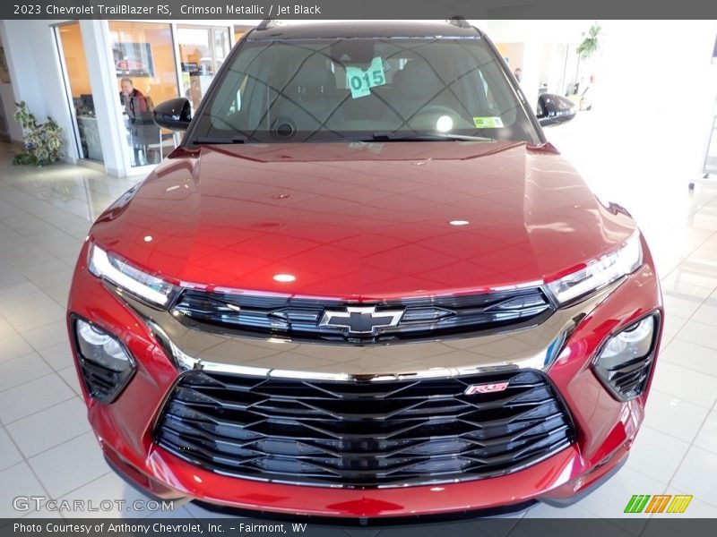 Crimson Metallic / Jet Black 2023 Chevrolet TrailBlazer RS