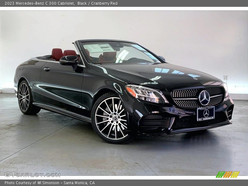 Front 3/4 View of 2023 C 300 Cabriolet