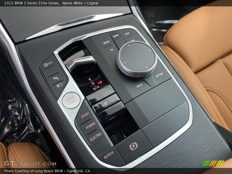 Alpine White / Cognac 2023 BMW 3 Series 330e Sedan