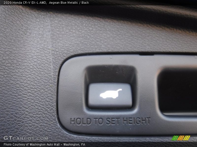 Aegean Blue Metallic / Black 2020 Honda CR-V EX-L AWD