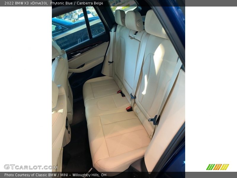 Phytonic Blue / Canberra Beige 2022 BMW X3 xDrive30i