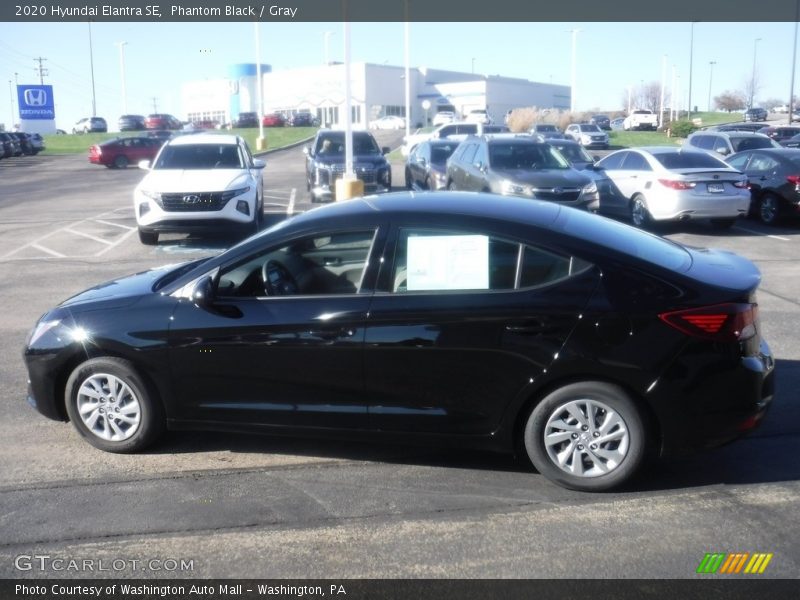 Phantom Black / Gray 2020 Hyundai Elantra SE